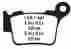 Epfa368hh Road Epfa Ebc - Pad Race Brake