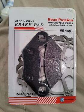 05-159 Road Passion Motorcycle Parts Brake Pad