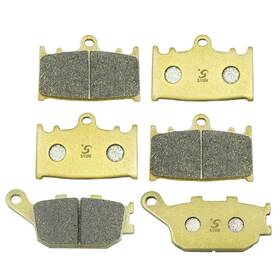 Sy000118g S Syuu Front Rear Brake Pads Compatible With For Suzuki Gsf 1200 Bandit 2006