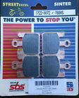 1722-00720 Sbs 0072 788hs Brake Pu Pads Suzuki 1722 - Kawasaki 2005 Front
