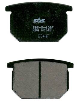 1721-0269 Sbs Street 534hf Fr Brake Pads Ebc Fa65 Suzuki Gs Xn