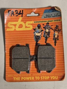 507lf.s Sbs Rear Brake Pads Pad Set 507lf