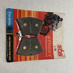 44281-74 Sbs 512h.hf Harley Davidson Ceramic Brake Pads 679h.hf Hd Fxb Fxe Xl 1974-1977