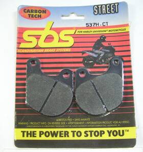 537h.ct-ds Sbs 537h.ct Carbon Tech High-performance Brake Pads