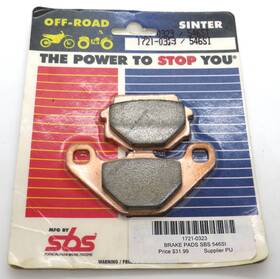 546si Sbs Front Brake Pads For Kawasaki Ktm Suzuki Off-road 1983-2007