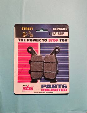 614lf Sbs - Ceramic Brake Pads See Fitment Listing Inch Nos Good Condition