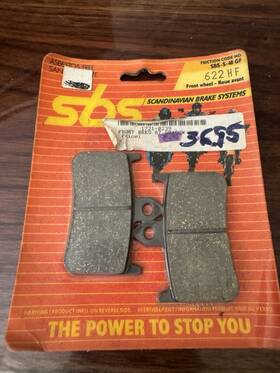 Sbs 645hs Nos Front Sinter Brake Pads Yamaha V-max Fzr600 Fzr1000 Yzf600 Fa 160