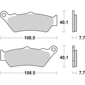 674h Sbs Sintered Brake Pads For Indian And Victory