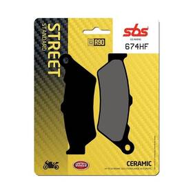 674hf-cl77 Sbs Street Standard Ceramic Brake Pads - Rear