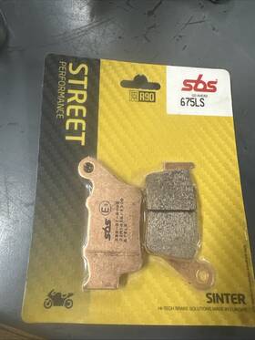 675ls Sbs Street Sinter Hh Rear Brake Pads For Husqvarna 401 Vitpilen 2017-2020 New