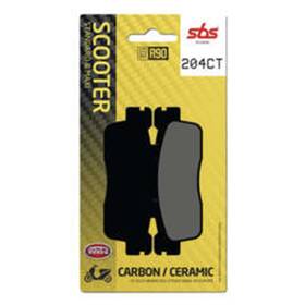 Sbs 703858747176 Rear Carbon Scooter Brake Pads 204ct Sbs 703858747176 Rear Carbon Scooter Brake Pads 204ct