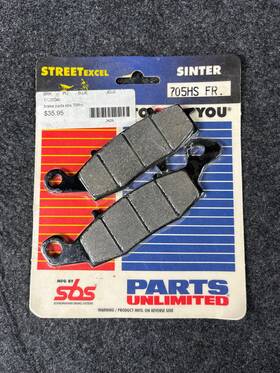 1722-0046 Sbs 705hs Kawasaki Front Motorcycle Brake Pads - Klr Zr Vn Suzuki Gsf Gsx