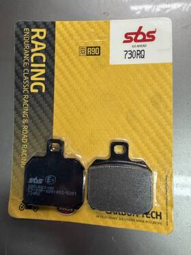 730rq Sbs Carbon Tech Inch Racing Brake Pads 730 Rq - Rear 2/pc
