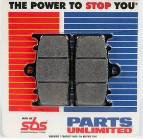 734dc.s-pu Sbs 734dc Dc Dual Carbon Brake Pads