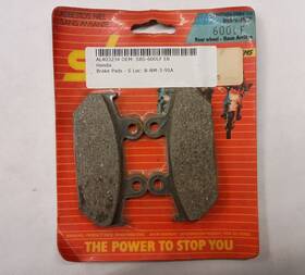Sbs-600lf Sbs Nos New Front Brake Pads Fits 1986-1988 Honda Interceptor Hurricane Sbs-600l