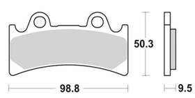 Sbs683hf Sbs Brake Pad