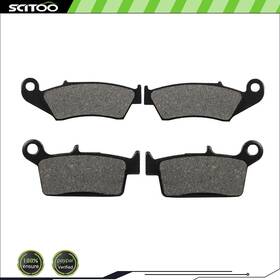 C84442701cn Scitoo-autoparts Front Rear For Honda Cr125 R Crf 230 Xr 250 400 600 Carbon Fiber Brake Pad