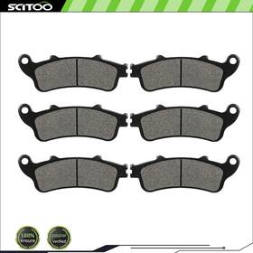 C84442801cn Scitoo-autoparts Front Rear For 2001-11 Honda Gl 1800 1800a Abs Goldwing Carbon Fiber Brake Pads