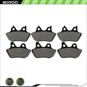 C84443201cn Scitoo-autoparts Front Rear For 2001 Harley Dyna Super Glide Sport Fxdx Carbon Fiber Brake Pads