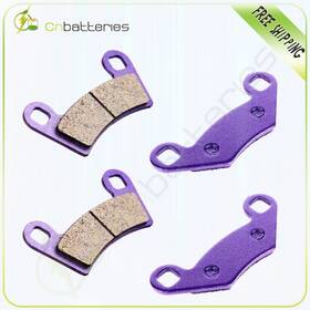 Cb835991s03 Scitoo For 2009-2010 Polaris Mxr Outlaw 450 Front Brake Pads Replacement Carbon Fiber