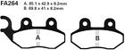 Sfa264hh Sintered Brake Pads Ebc Sfa Hh Front Rear