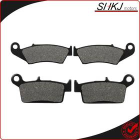 Sh84442701mt Shkj-motors Front Rear Left And Right Brake Pads Kit For Honda Xr400r Xr600r 1996-2004