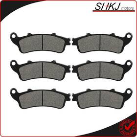 Sh84442801mt Shkj-motors Front And Rear Brake Pads Kit For Honda Vfr800a Abs Interceptor 800 2002-2009