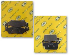 Ld446 Sok Ld117 Ld446/2 Front&rear Brake Pads Fit Kawasaki Kx 250 2020-2025 Kx250