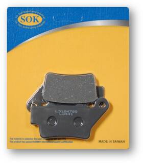 Sok Ld441 Rear Brake Pads Fit Yamaha Xtz 690 Tenere 700 Xtz07 2019-2025 Xtz690 Tenere700