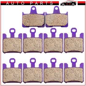 Sa991250s01a Sport-autoparts Front And Rear Carbon Fiber Brake Pads For 2004-2007 Kawasaki All Ninja Zx10r