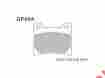 Dp404 Srx400 Dp Brakes Standard Brake Pads Rear For Yamaha 1990-1995