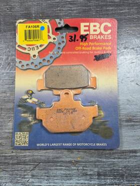 Fa106r Suzuki Ebc Brake Pads High Performance Motorcycle Rm125 Rm250