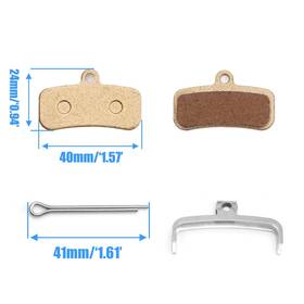 Cbpfa493-usa-xfr-0313 Tarazon Front Rear Brake Pads For Sur-ron Light Bee X Segway X260 Talaria Sting
