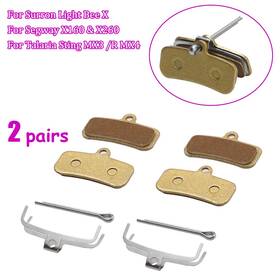 Cbpfa4932-usa-8261-1219 Tarazon 2 Pairs Front Rear Brake Pads For Surron Light Bee Lbx Talaria Segway