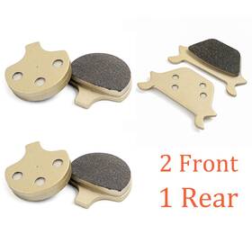 Mbpfa094200-rf Tarazon Front Rear Brake Pads For Harley Dyna Super Glide Low Rider Fxr Fxrs Fxdl 87-99