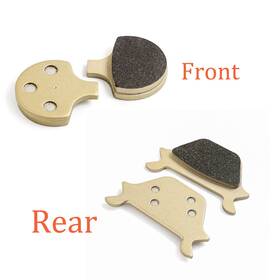 Mbpfa094200-skyus-1128 Tarazon Front Rear Brake Pads For Harley Xlh 1200 Sportster Xlh1200 1988-1999 1989