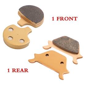 Mbpfa094200-skyus-1216 Tarazon Xlh883 Front Rear Brake Pads For Harley Sportster 883 1988-1999 1992 1993 1994