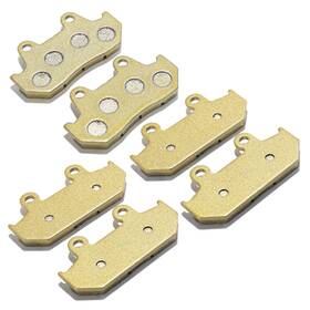 Mbpfa1242069-yjt2-0620 Tarazon F R Brake Pads For Honda Gl1500 Goldwing 1988-2000 1990 92 Cbr 1000 1987-1988