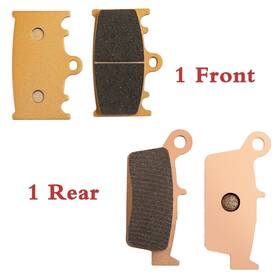 Mbpfa158131 Tarazon For Yamaha 1998 1999-2002 Yz250 2000 Competition Front And Rear Brake Pads
