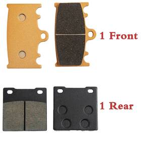 Mbpfa158161 Tarazon For Kawasaki Zx11 Ninja Zx1100d 1993-2001 Front And Rear Brake Pad 43082-1098