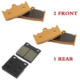 Mbpfa1582161-efb02us-1216 Tarazon Zx1200 Front Rear Brake Pads For Kawasaki Zzr 1200 2002 2003 2004 05 Fa158 Fa161