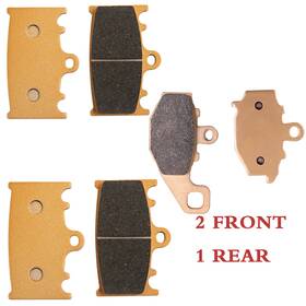 Mbpfa1582192-smadus-1121 Tarazon Zx-9r Ninja Front Rear Brake Pads For Kawasaki Zx900 1997-2001 1998 1999 2000