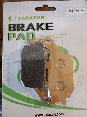 Mbpfa174 Tarazon Rear Brake Pads Fits Various Honda Suzuki Yamaha V2ce