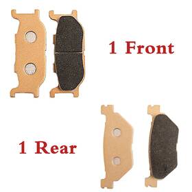 Mbpfa179319-efb02us-1206 Tarazon Front Rear Brake Pads For Yamaha Xvs950c Bolt R-spec 2014-2020 2015 Fa179 Fa319