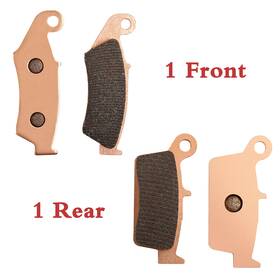 Mbpfa185131-rcbyus-1127 Tarazon Dr-z 400 Front Rear Brake Pads For Suzuki Drz400 S / Sm 2000-2016 2001 2002 2003