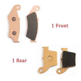 Mbpfa185346-rcbyus-0107 Tarazon Front Rear Brake Pads For Honda Crf250 Crf250r Crf250x 2004-2018 2005 2006 2007