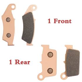 Mbpfa185367-efbus-1125 Tarazon Yz250f Front Rear Brake Pads For Yamaha Yz125 Yz250 Yz450f Competition 2003-2007