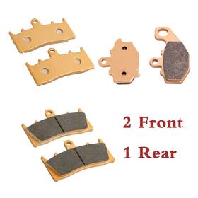Mbpfa1882192-smadus-1128 Tarazon Front Rear Brake Pads For Kawasaki Zx600 Ninja Zx-6r 1998-2002 99 2000 2001 2005
