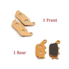 Mbpfa196174 Tarazon Front Rear Brake Pads For Honda Vt1100c2 Shadow 1100 Sabre 2000-2007 2001 2002