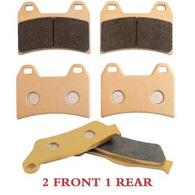 Mbpfa2442181-bkus-1127 Tarazon Front Rear Brake Pads For 1190 Adventure / R 2013-2016 2014 15 3set